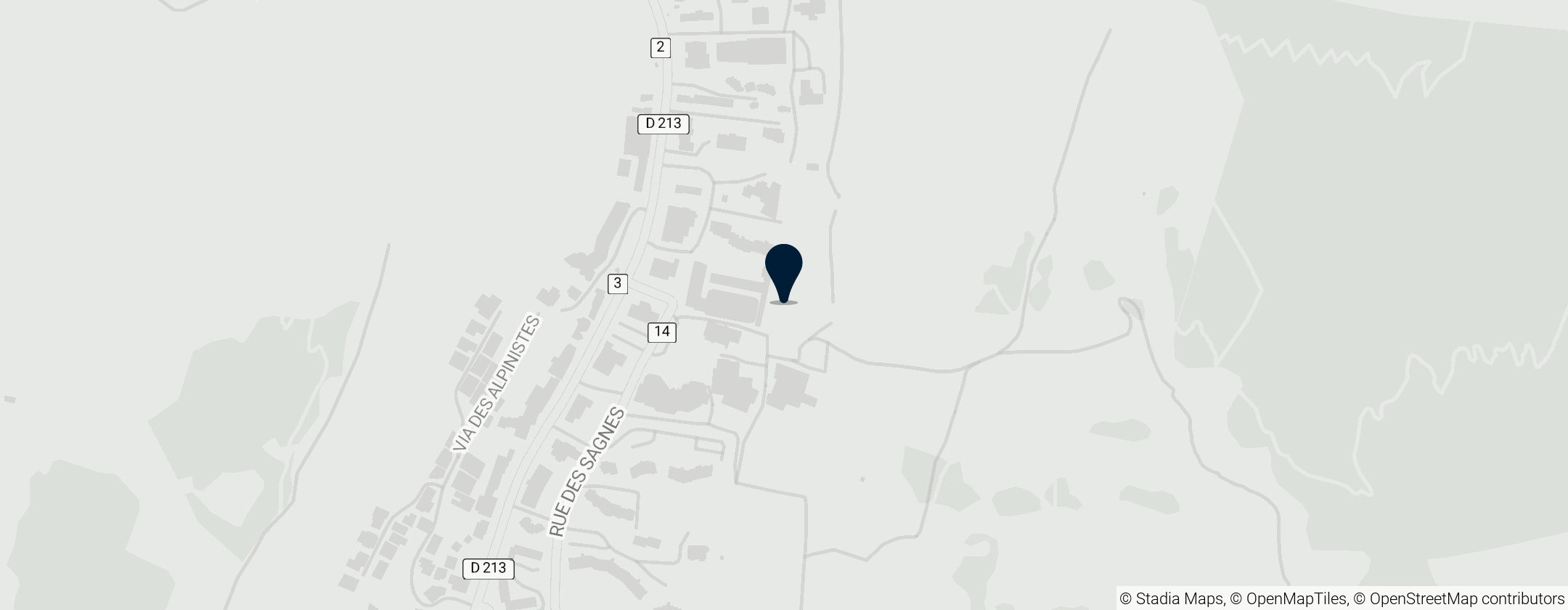 Map of 2 Alpes Snowmobile