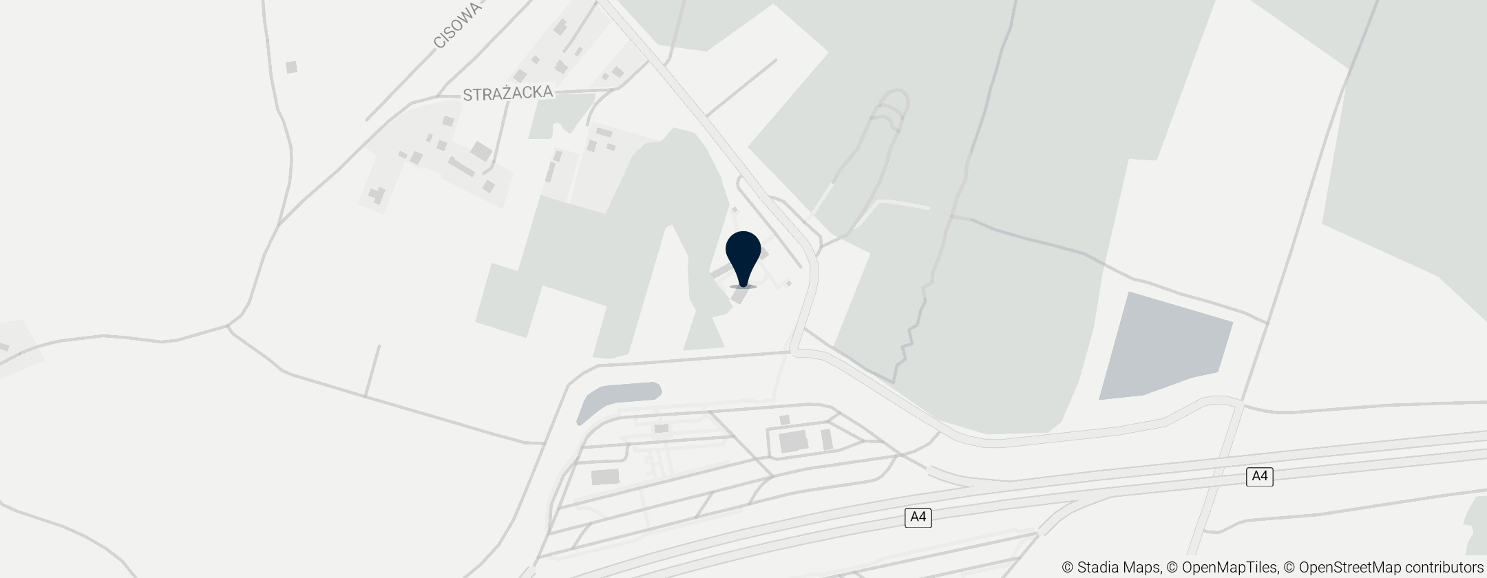 Map of Europejskie Centrum Pamięci i Pojednania w Pustkowie–Osiedlu