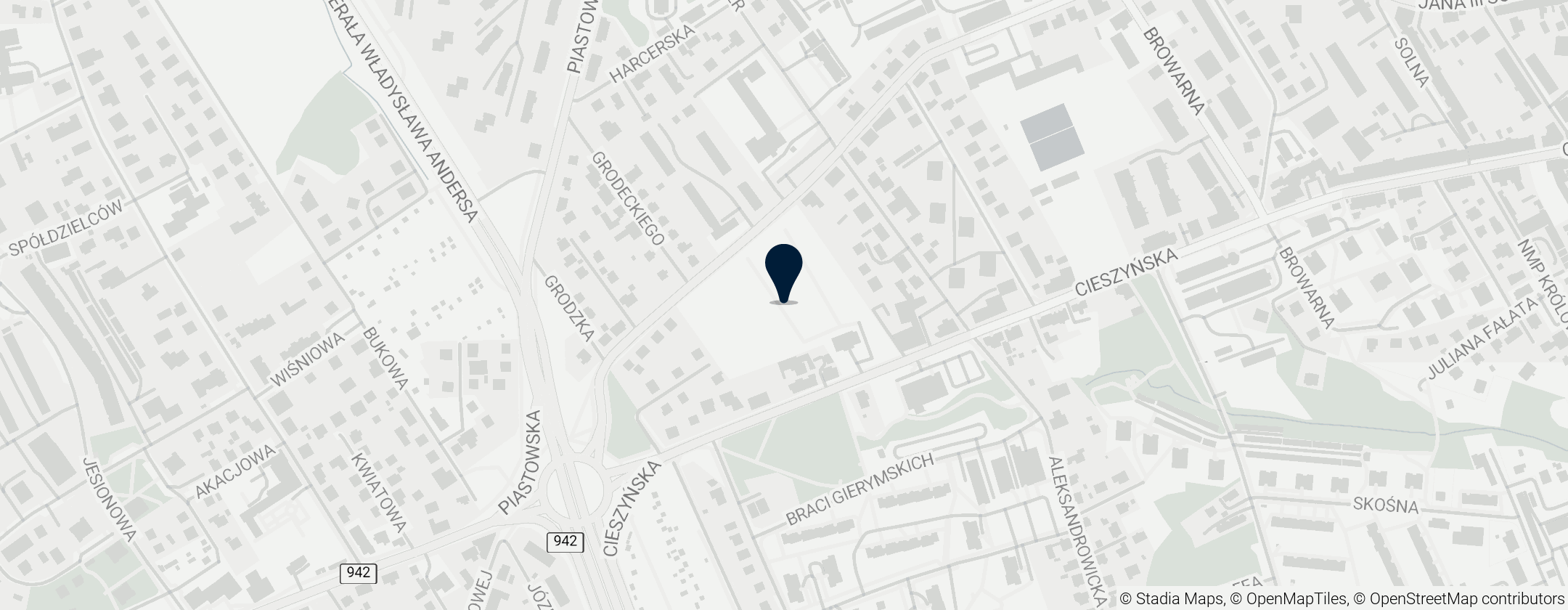 Map of Cmentarz żydowski w Bielsku-Białej