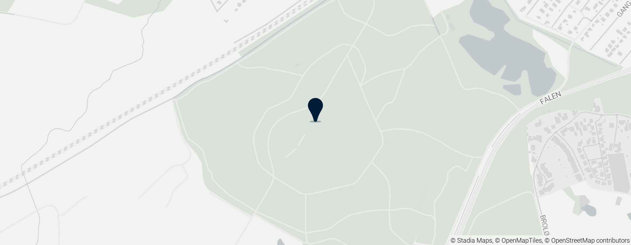 Map of Tusindårsskoven