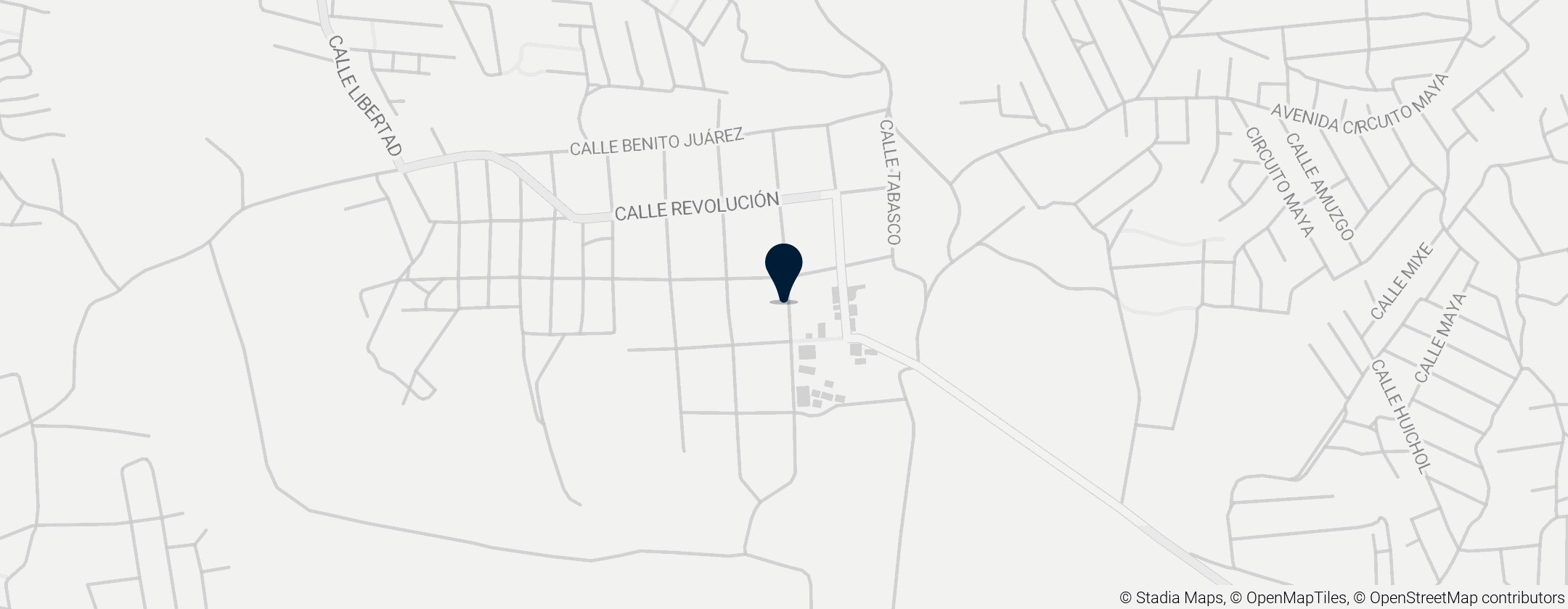 Map of San Antonio Arrazola