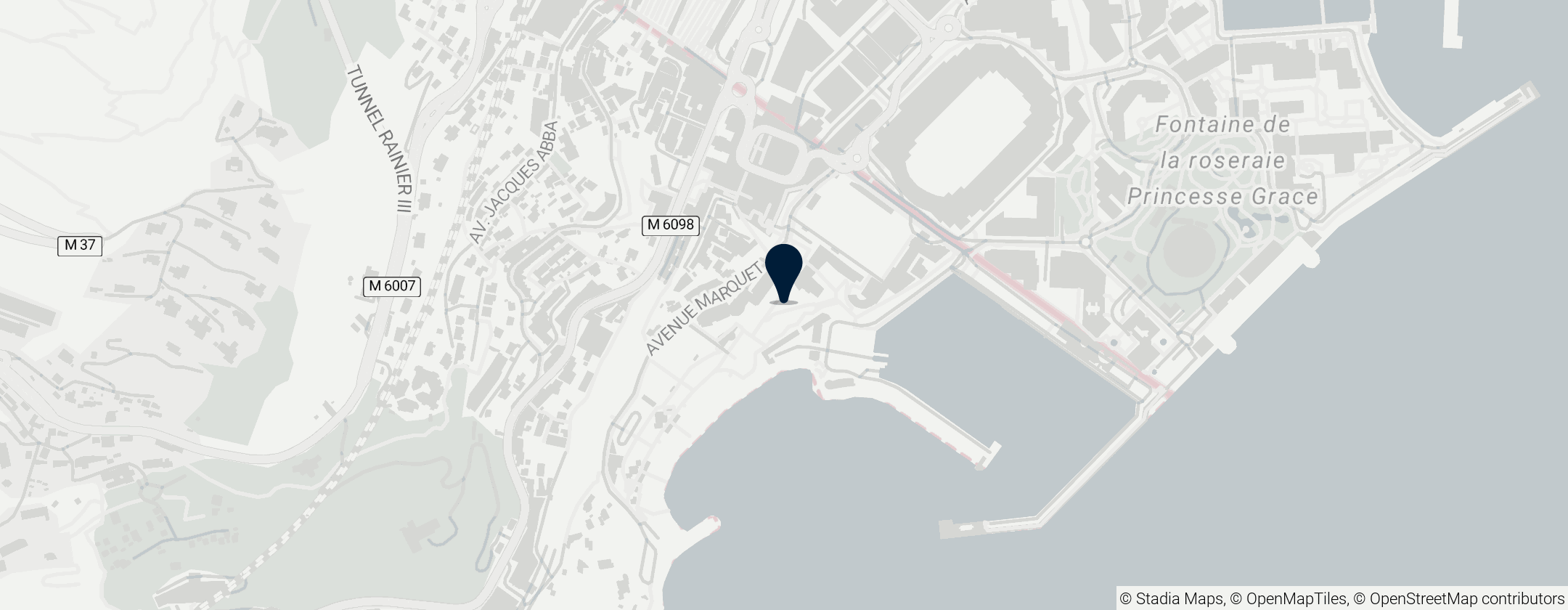 Map of Jardin des Oliviers