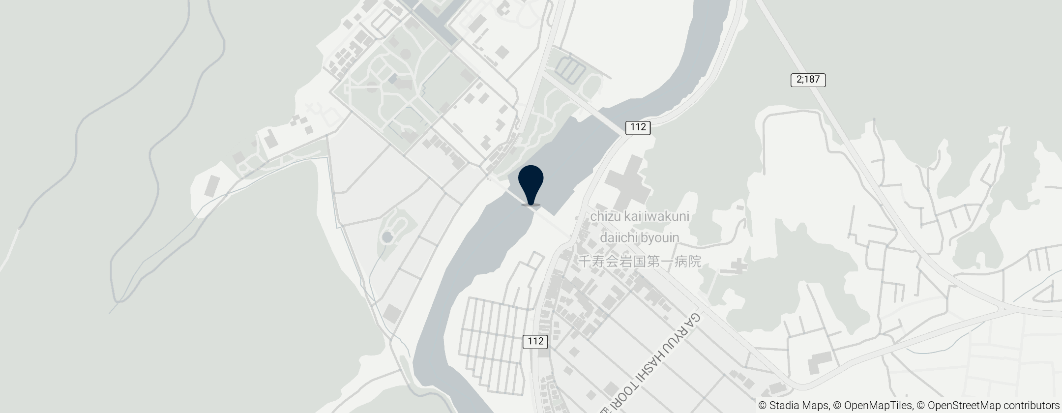 Map of Kintai Köprüsü