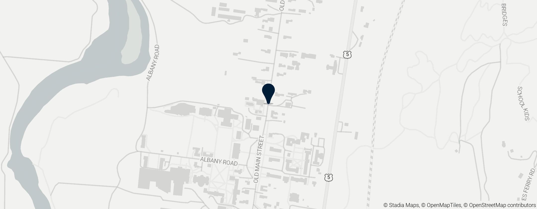 Map of Flynt Center of Early New England Life 