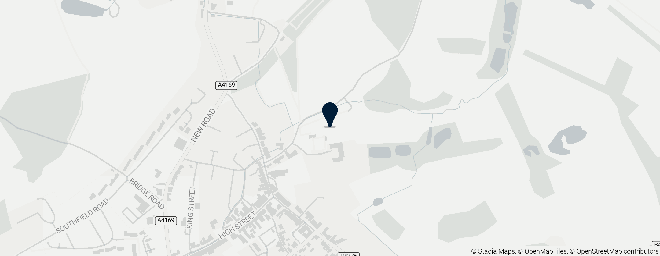 Map of Wenlock Priory