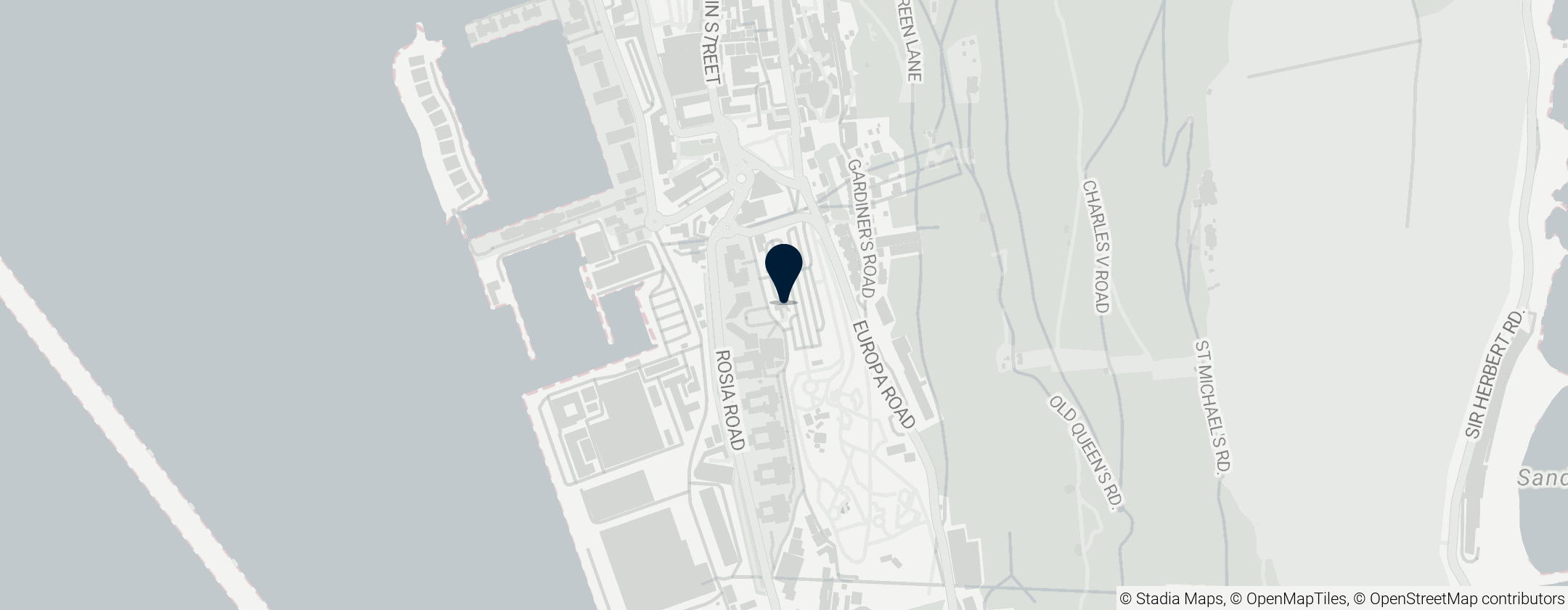 Map of Cable Car Lower Station