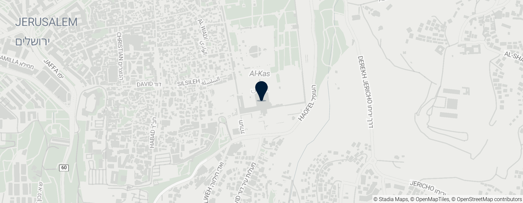 Map of Al-Aqsa Mosque