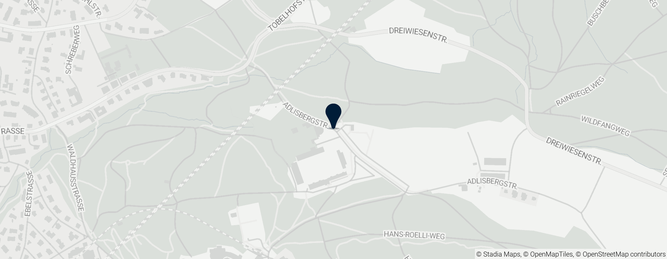 Map of Dolder Recreational Area