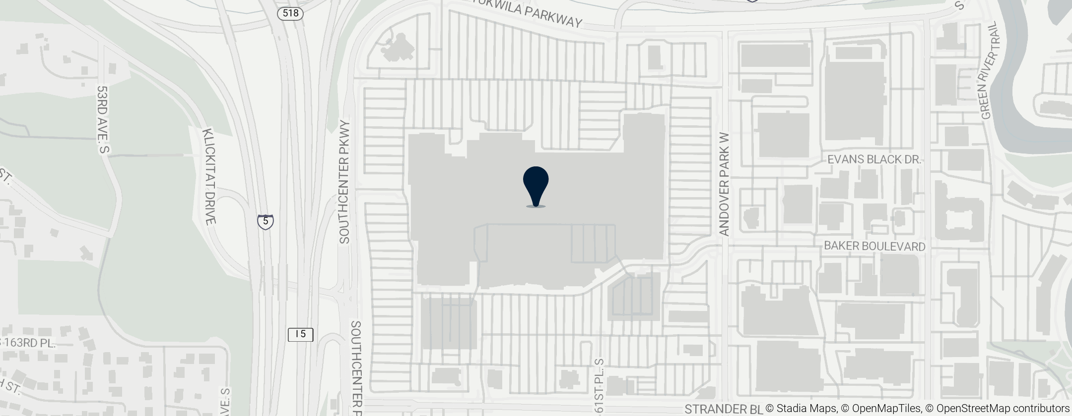 Map of Westfield Southcenter