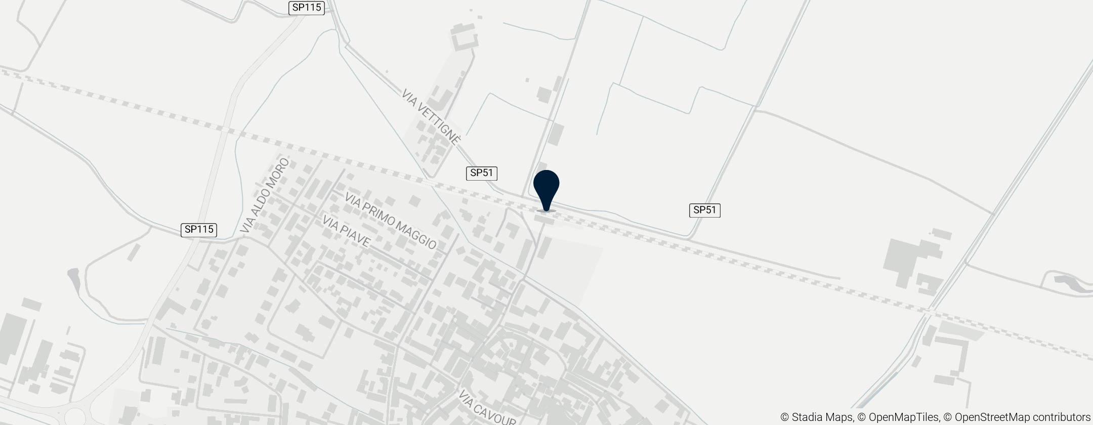 Map of San Germano Vercellese