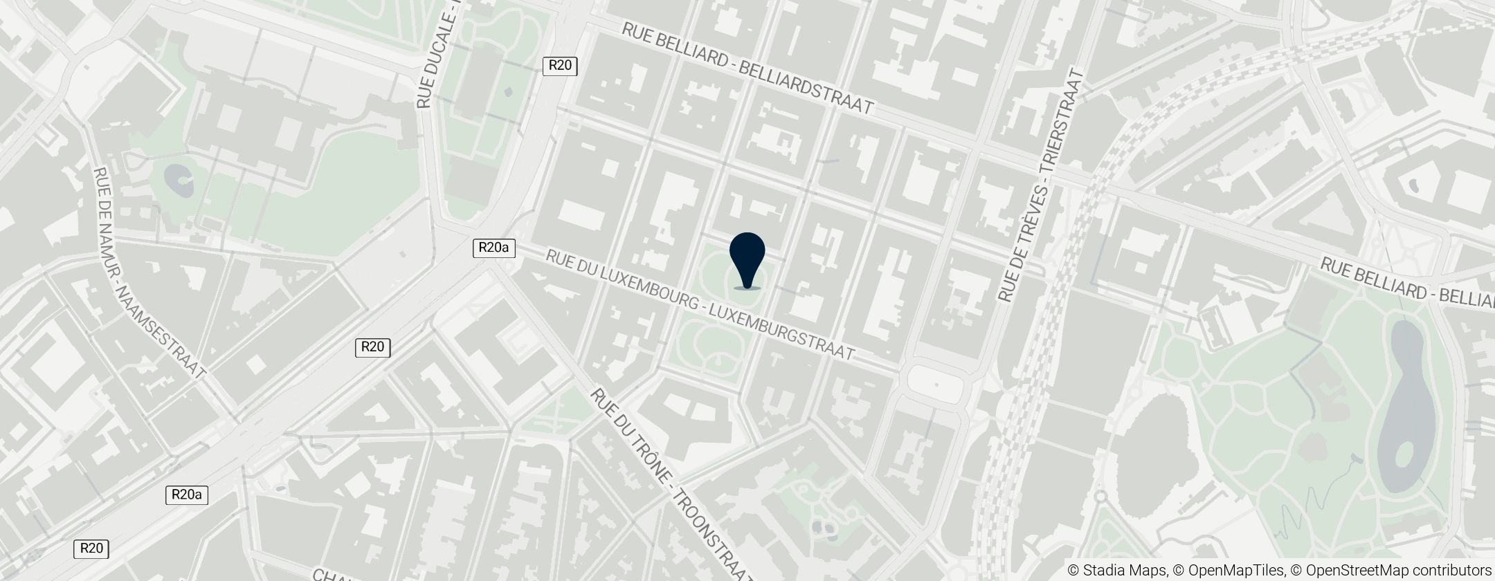 Map of Monument Julien Dillens