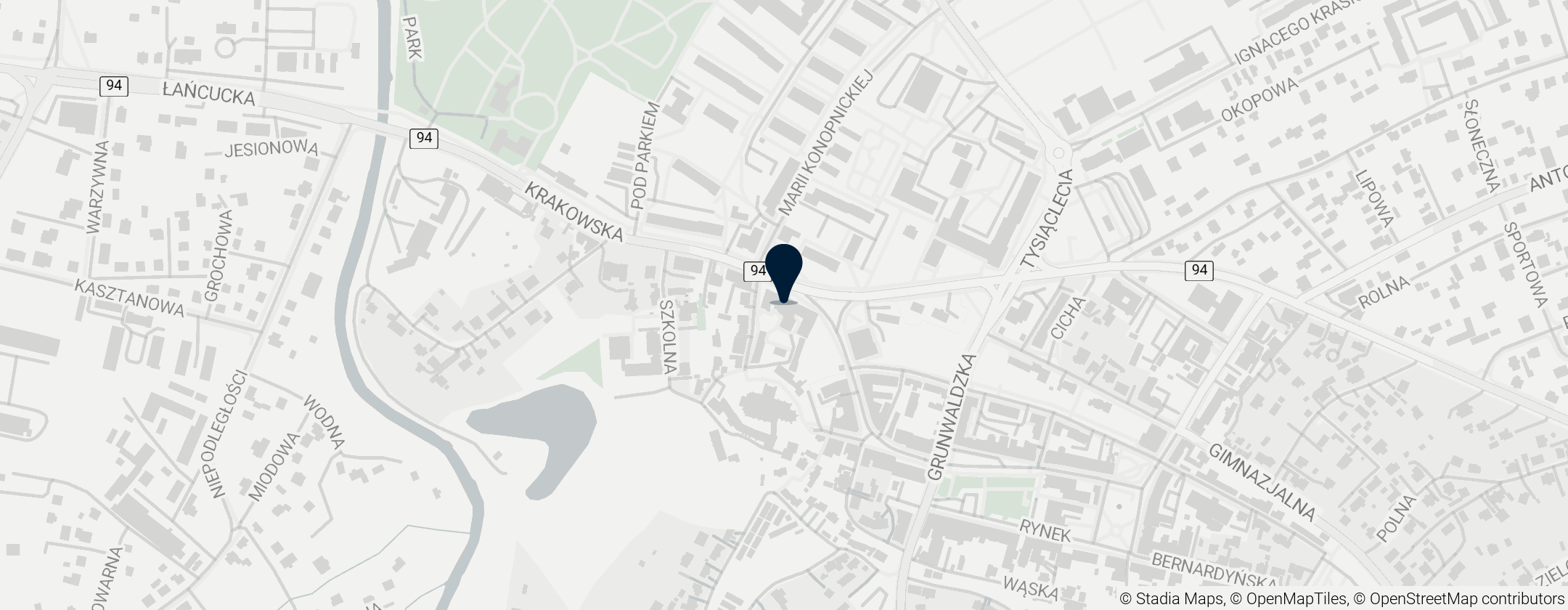 Map of Kościół Matki Bożej Śnieżnej w Przeworsku