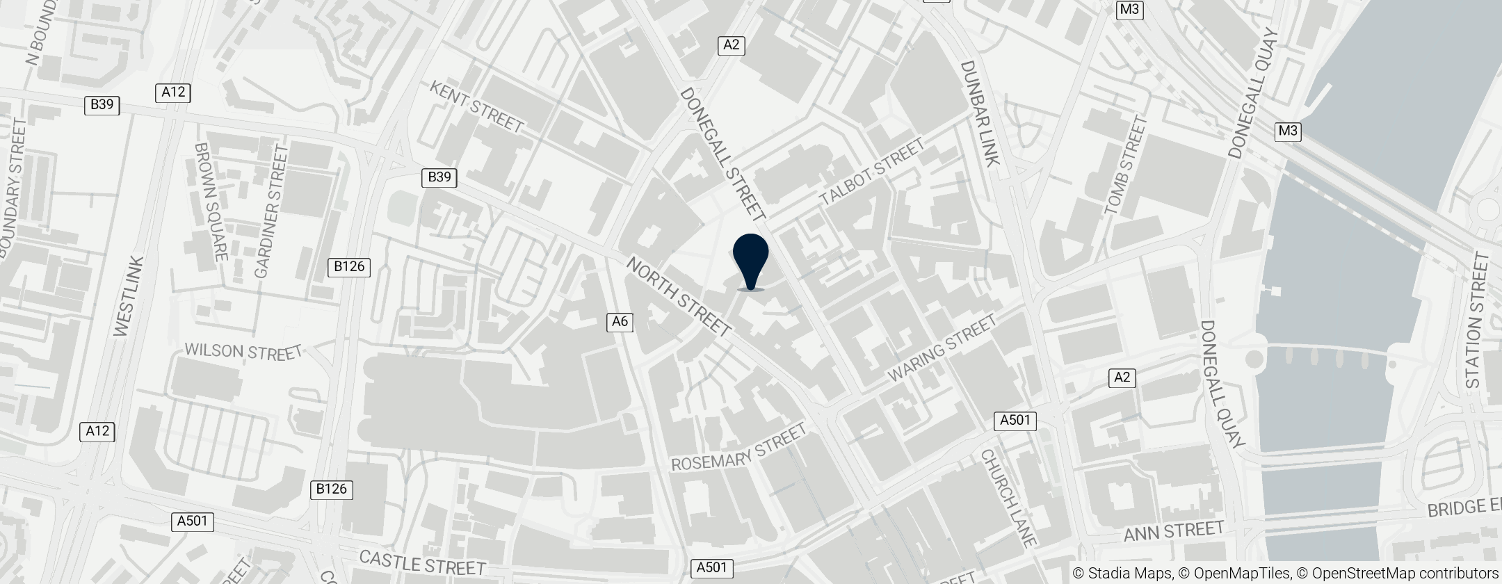 Map of North Street Arcade