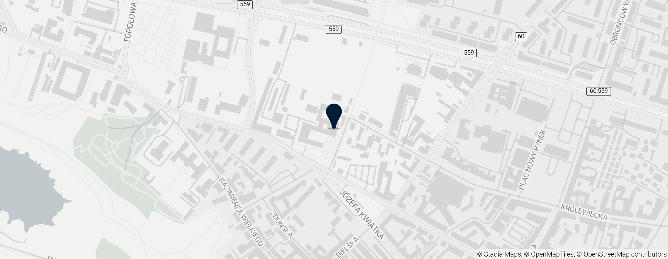 Map of Kościół św. Jana Chrzciciela w Płocku