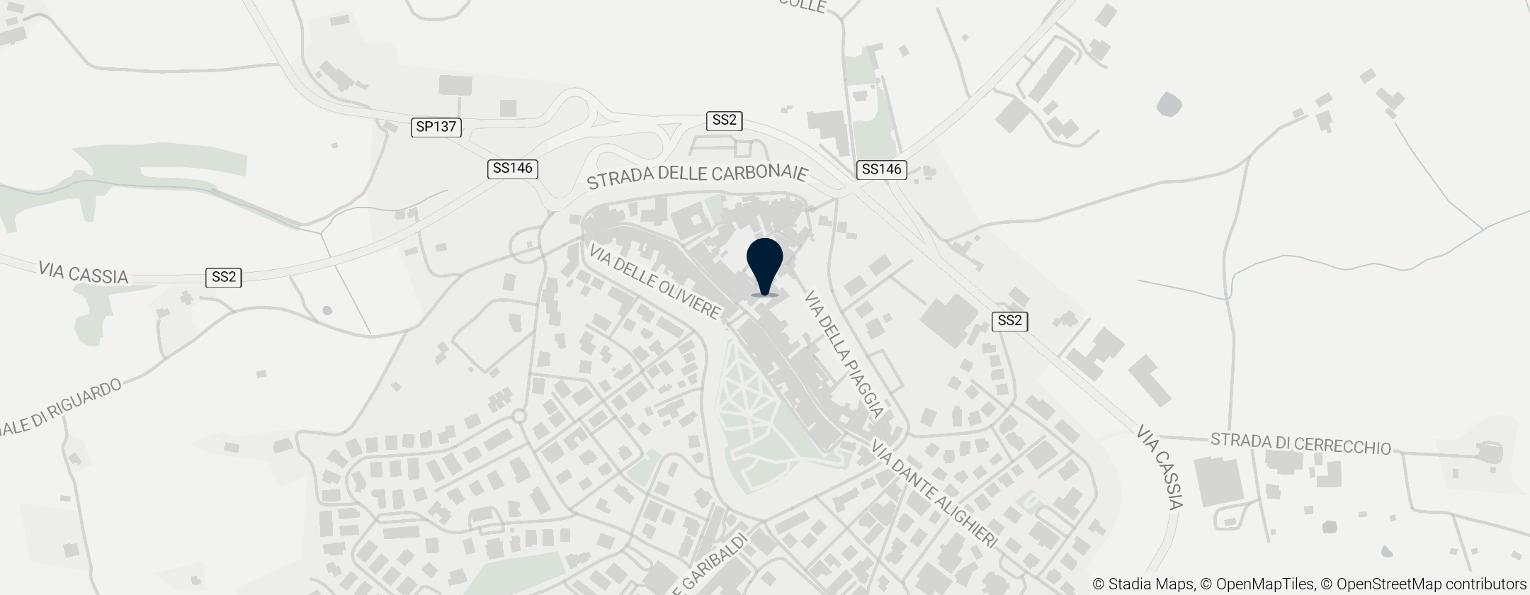 Map of Chiesa della Madonna di Vitaleta