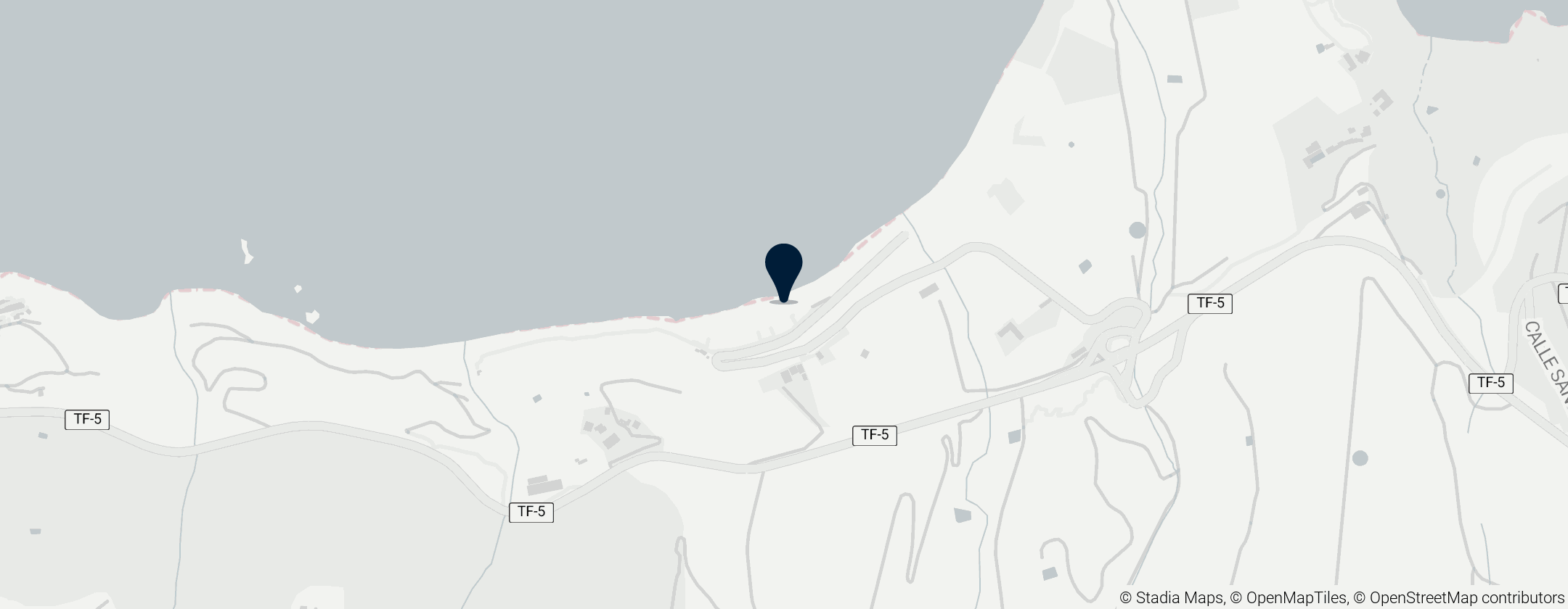 Map of Playa del Socorro