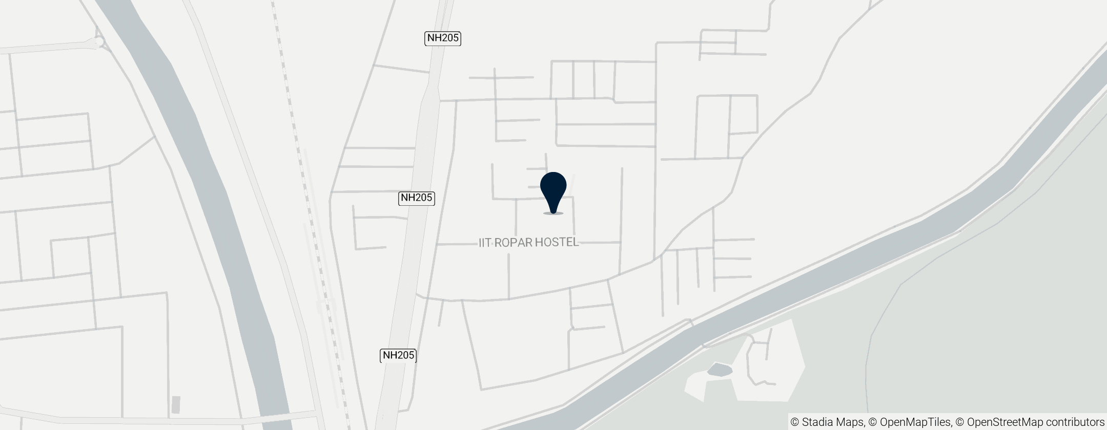 Map of Indian Institute of Technology Ropar