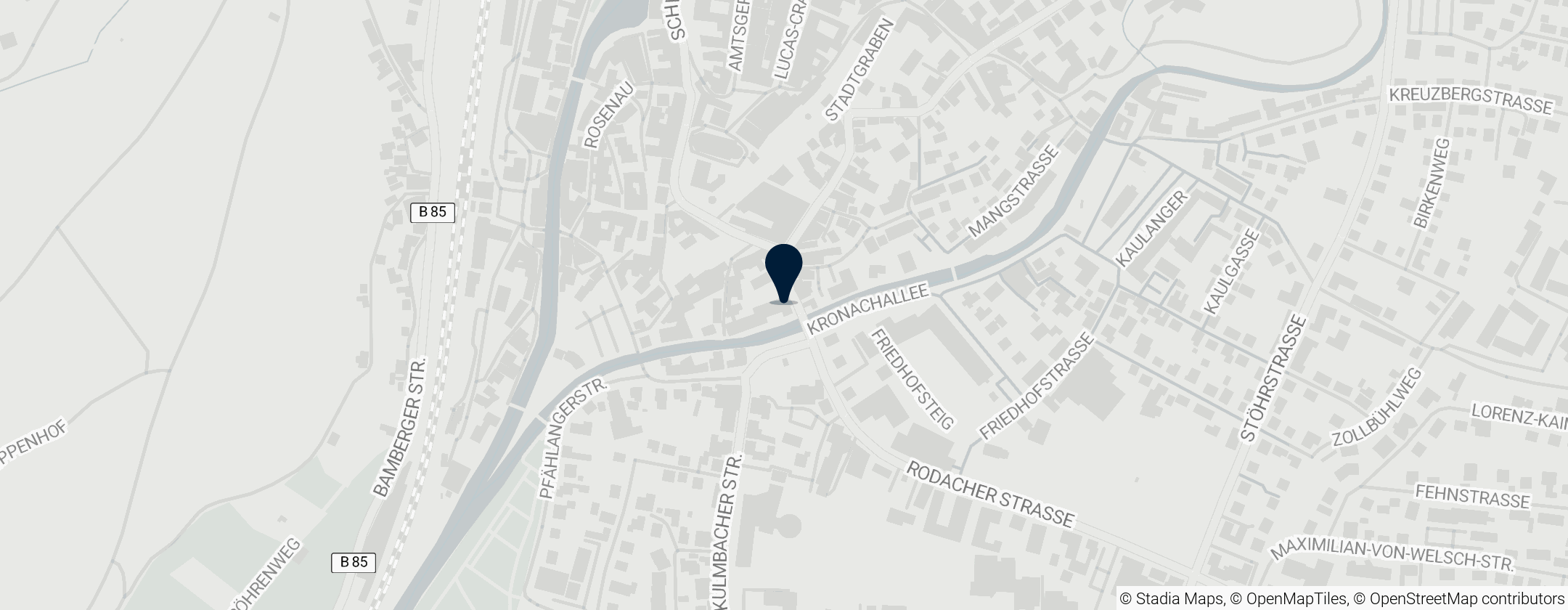 Map of Spitalkirche St. Anna