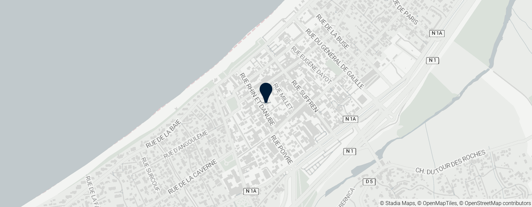 Map of Villa Verguin