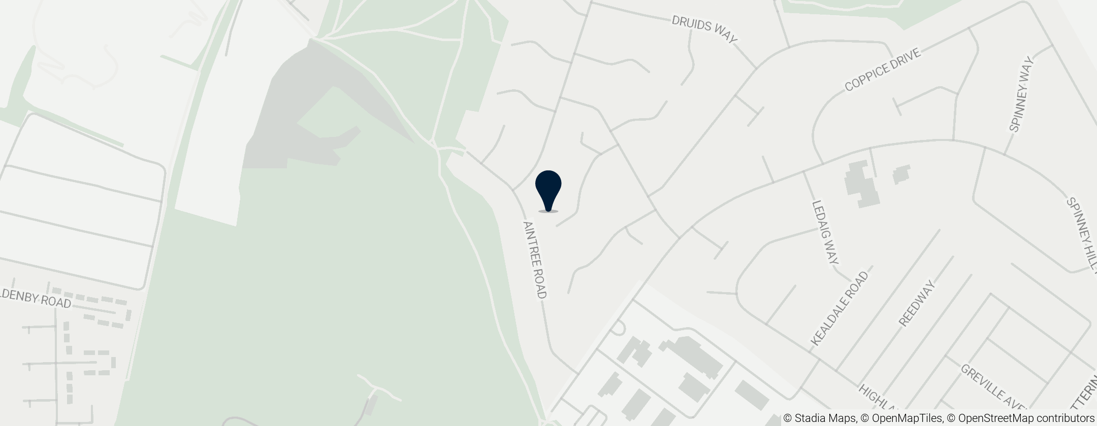 Map of Bradlaugh Fields