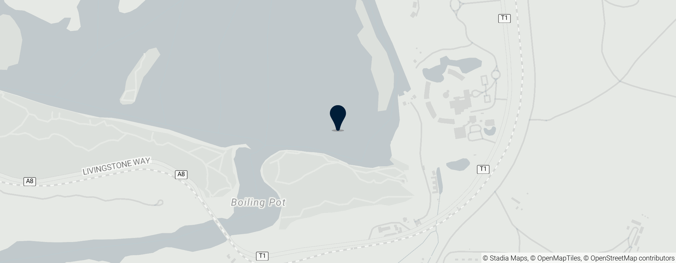 Map of Viktória-vízesés