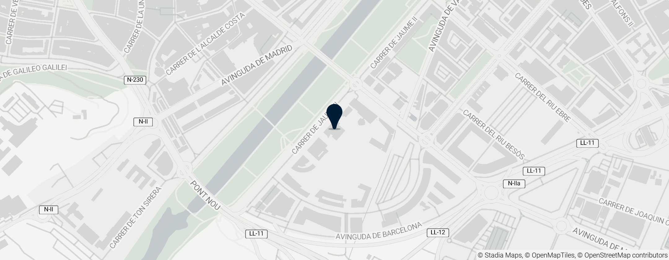 Map of Universität Lleida